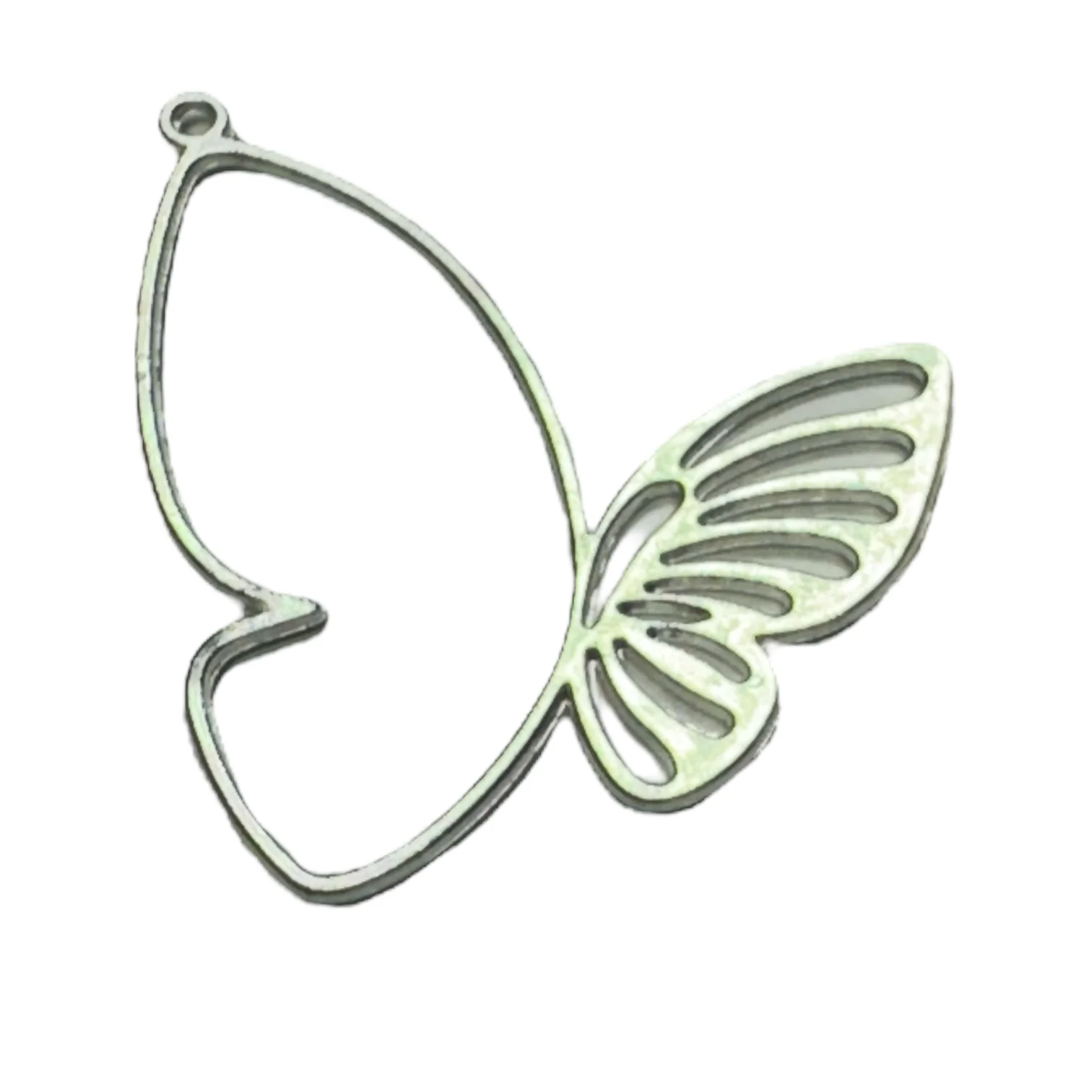 10 Pack of Butterfly Earring or Pendant Blanks in Gold or Silver - Image 6