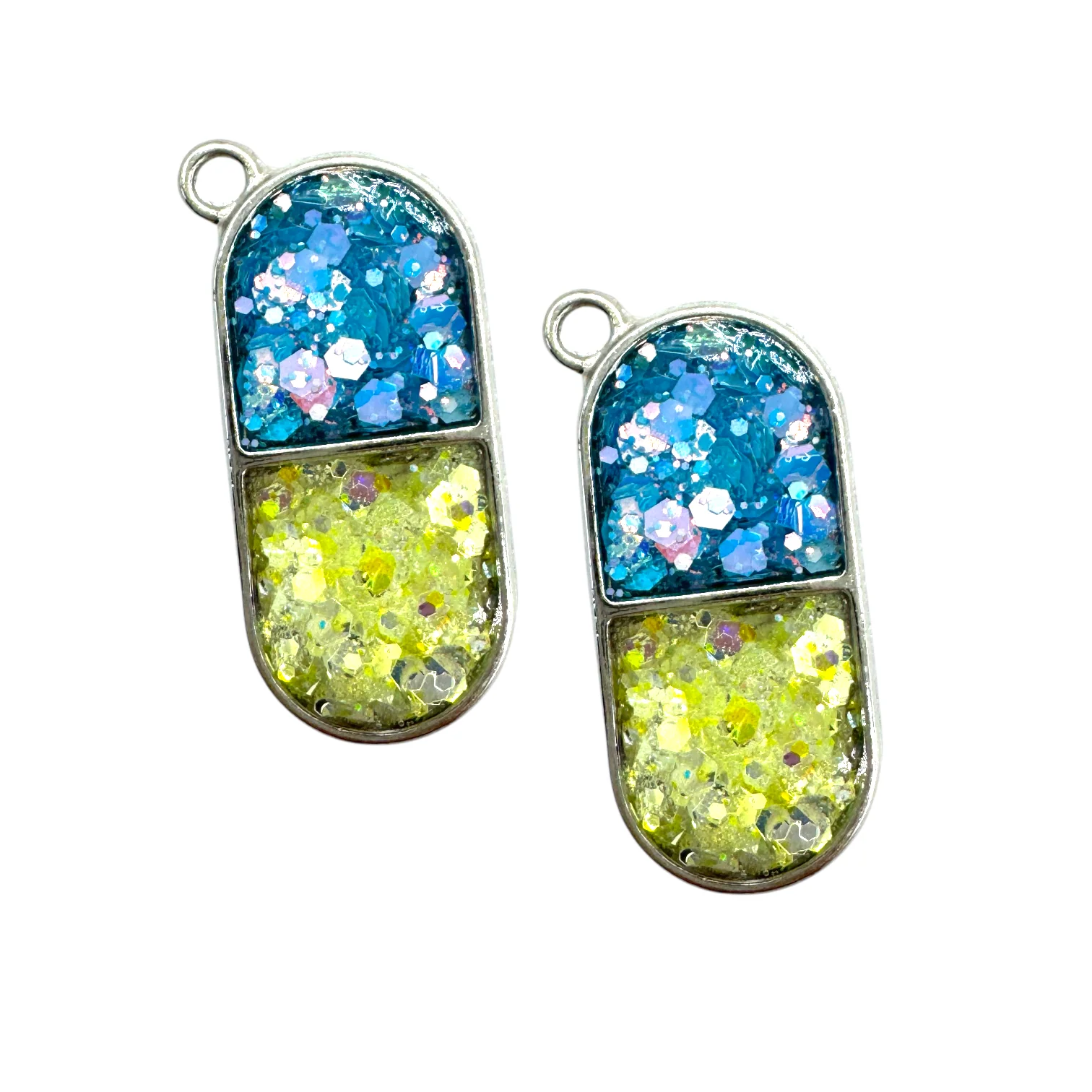 Pill Open Back Bezel Blank - 10 Pcs - Image 2