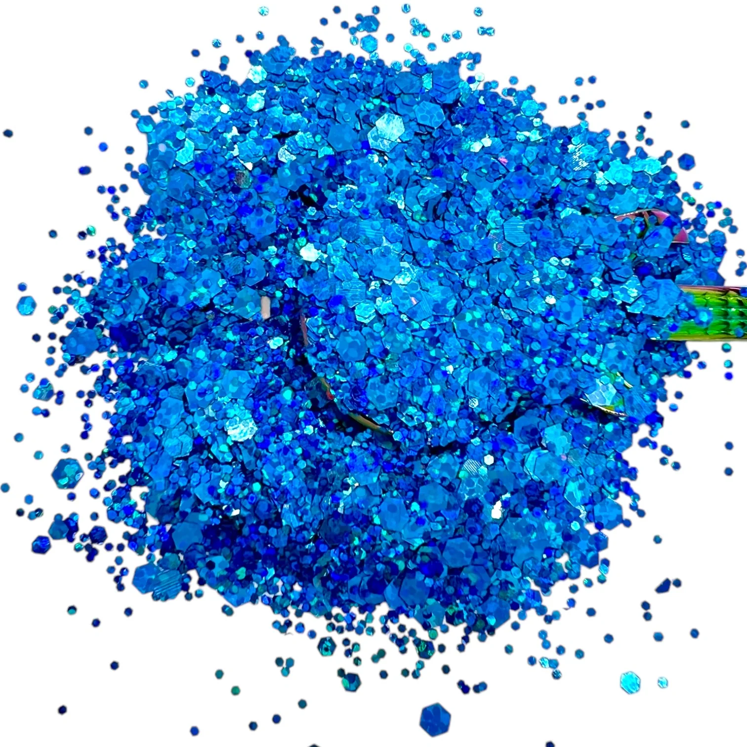 Bad Girls Resin Rockers Disco Fever Series Holographic Medium Chunky Glitter Mix