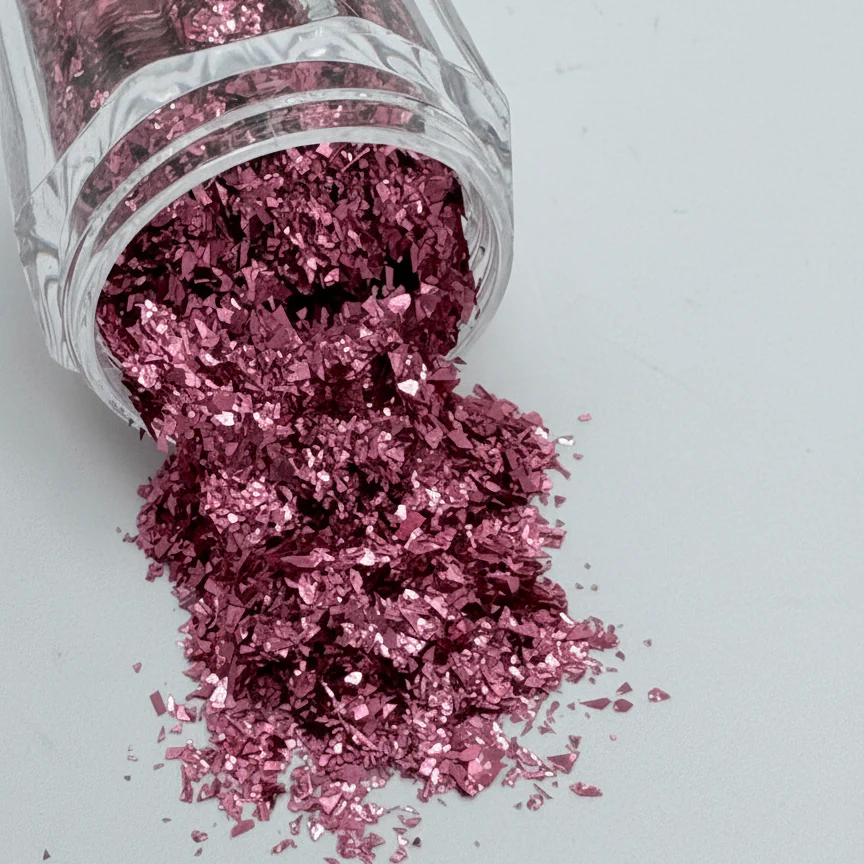 Candy Apple Pink Micro Pigment Flakes - Image 2