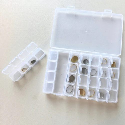 CONQUERing Blank Element Organizer or Link Earring Storage - 28 sections