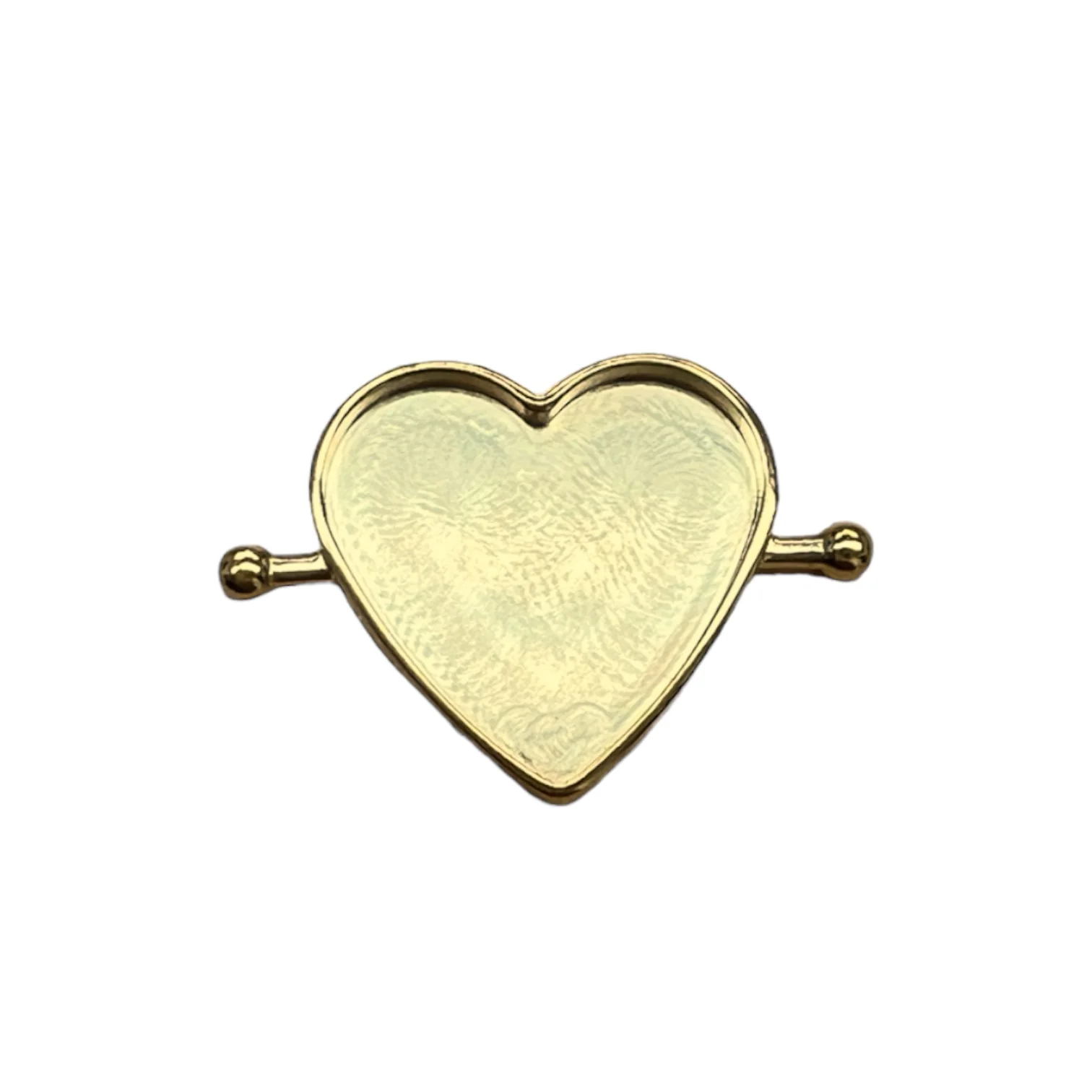 CONQUERing Heart Shaped DIY Element Jewelry Blank - Image 5