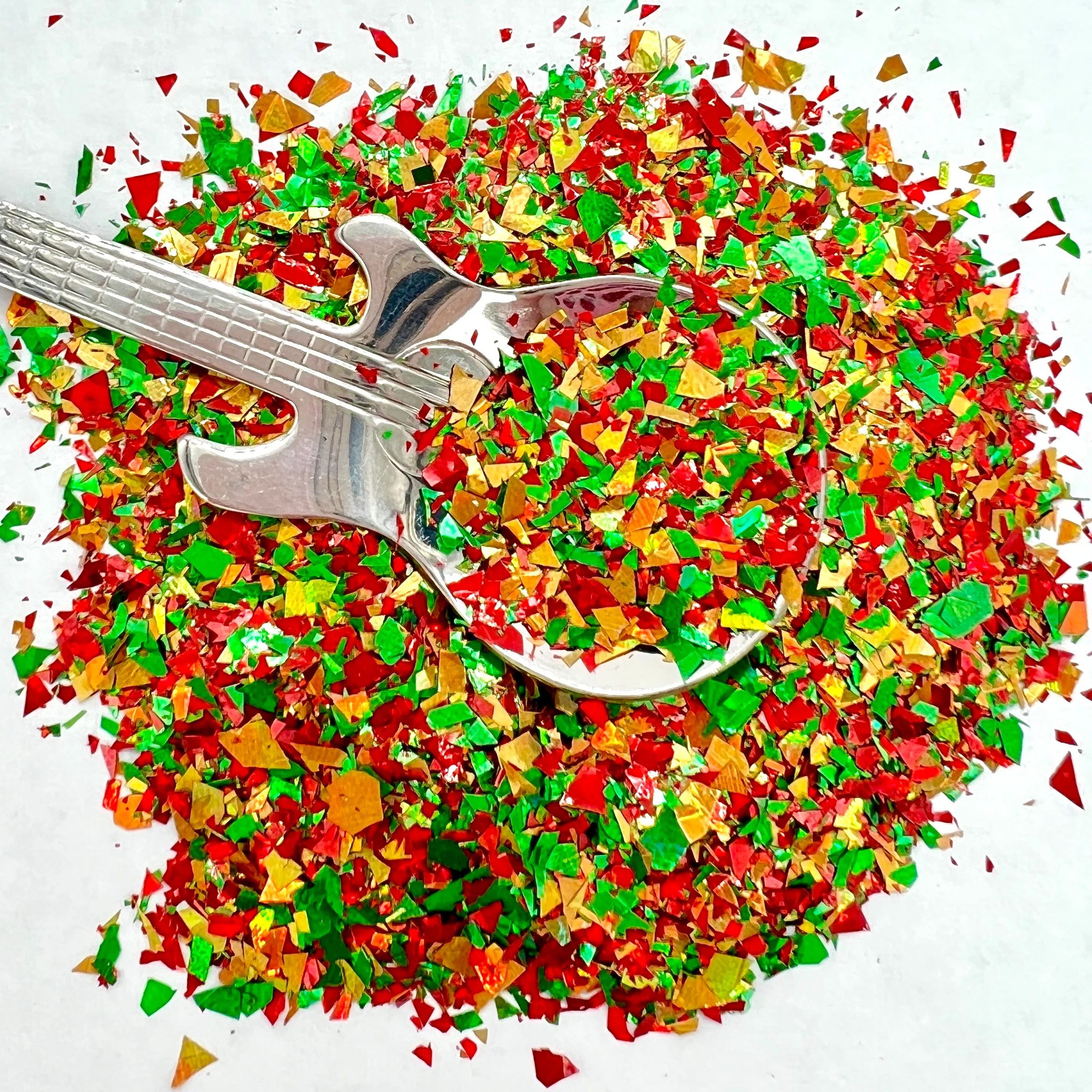 Feliz Navidad Chunky Shattered Dreams Cut Glitter Mix