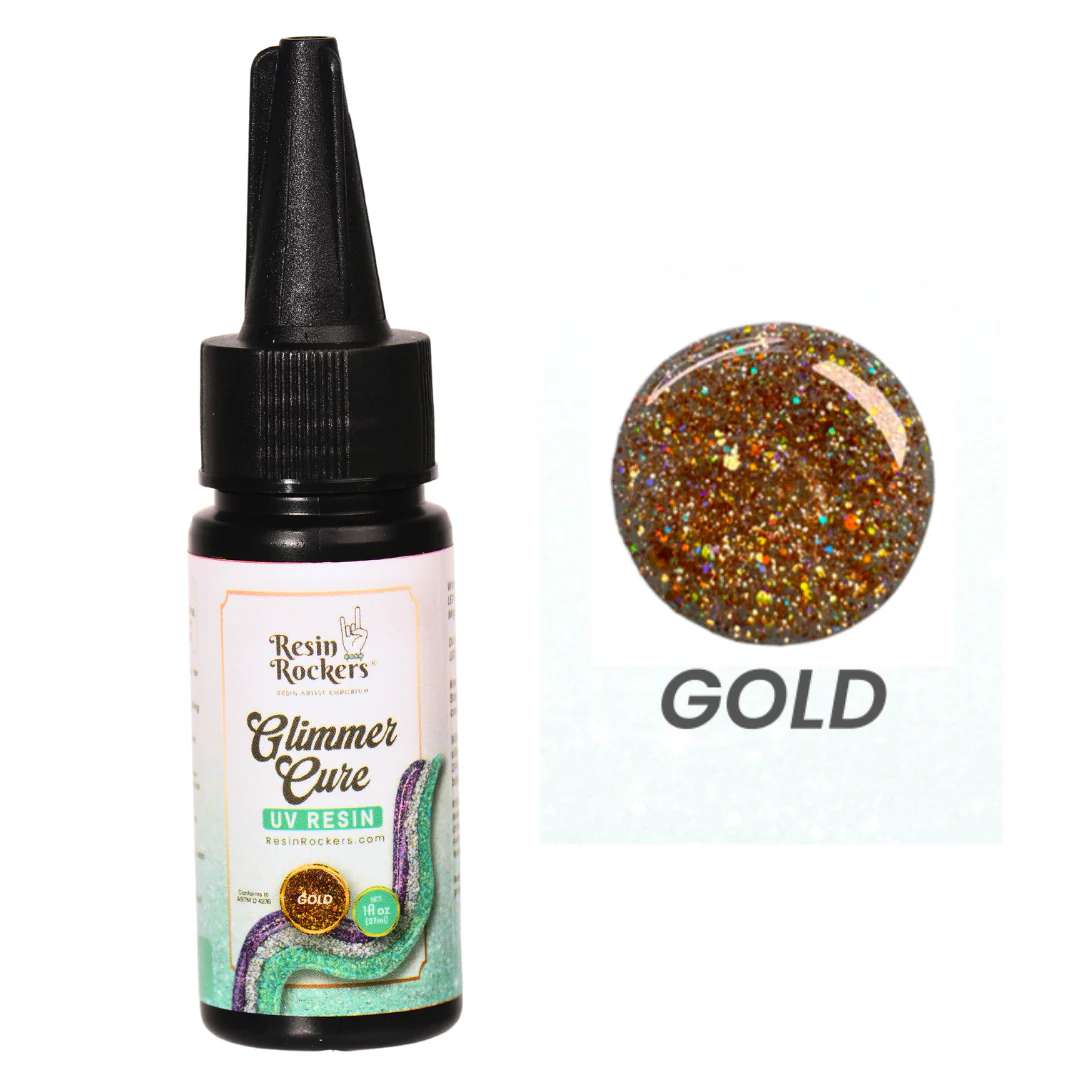 Glimmer Cure Glitter UV Resin Hard Type™️ - Full Kit - Image 10