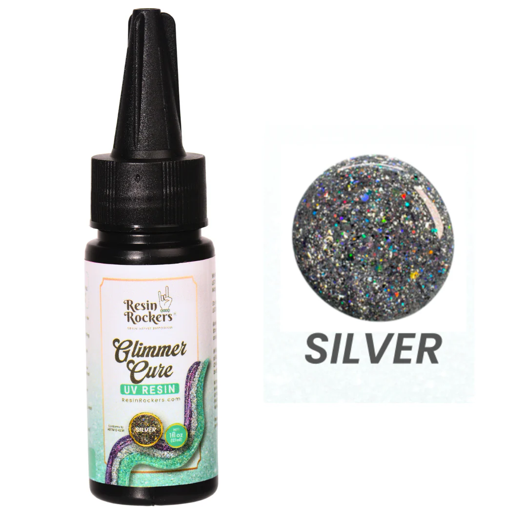 Glimmer Cure Glitter UV Resin Hard Type™️ - Full Kit - Image 14