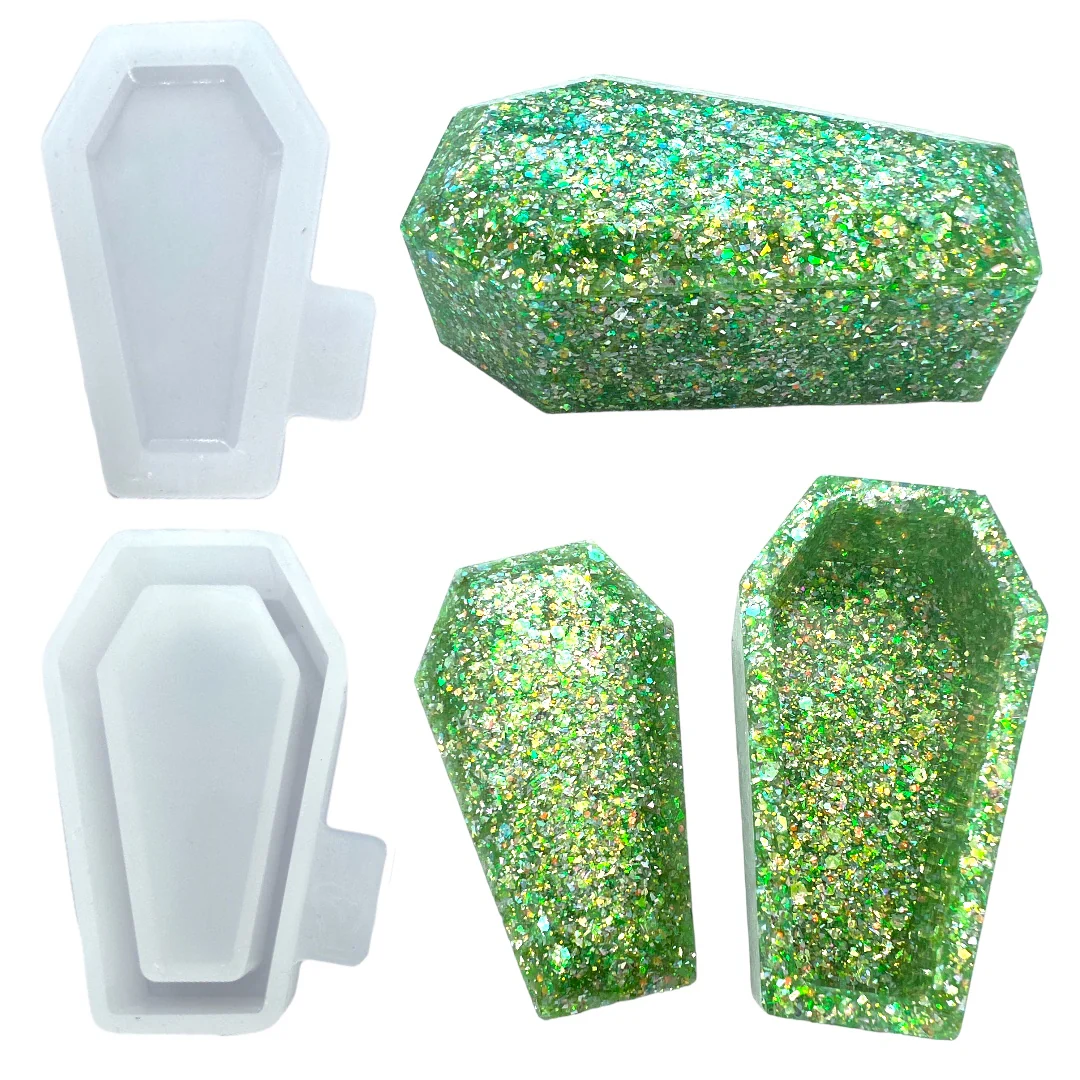 Coffin With Lid Mold Set