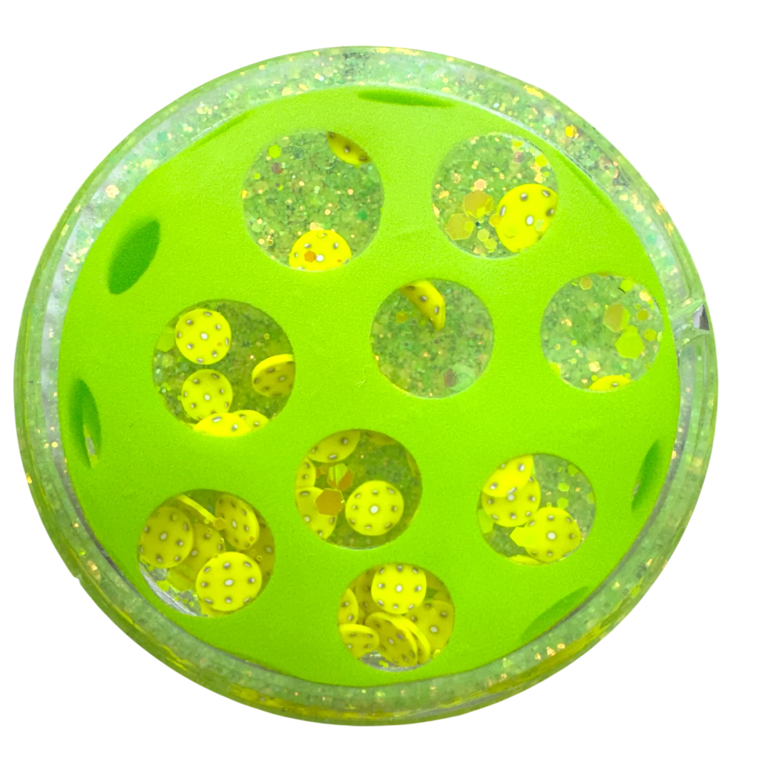 Pickleball Snow Globe Shaker Blank Kit - Image 2