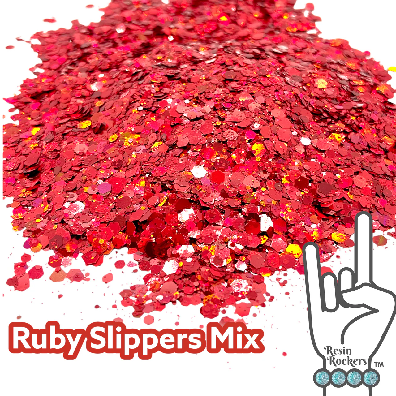 Ruby Slippers Holographic Chunky Glitter Mix