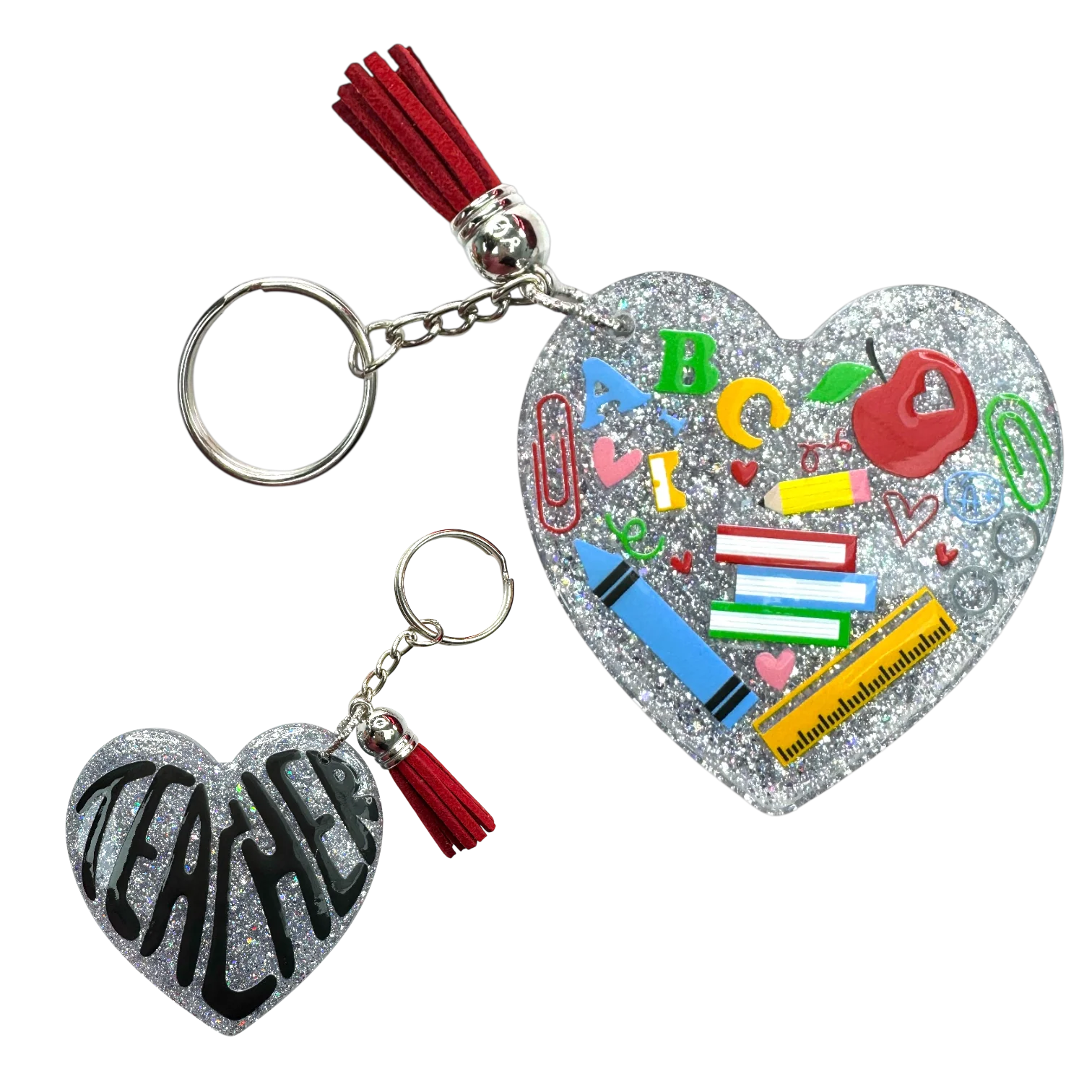 Teacher Keychain Double-sided Project Pack