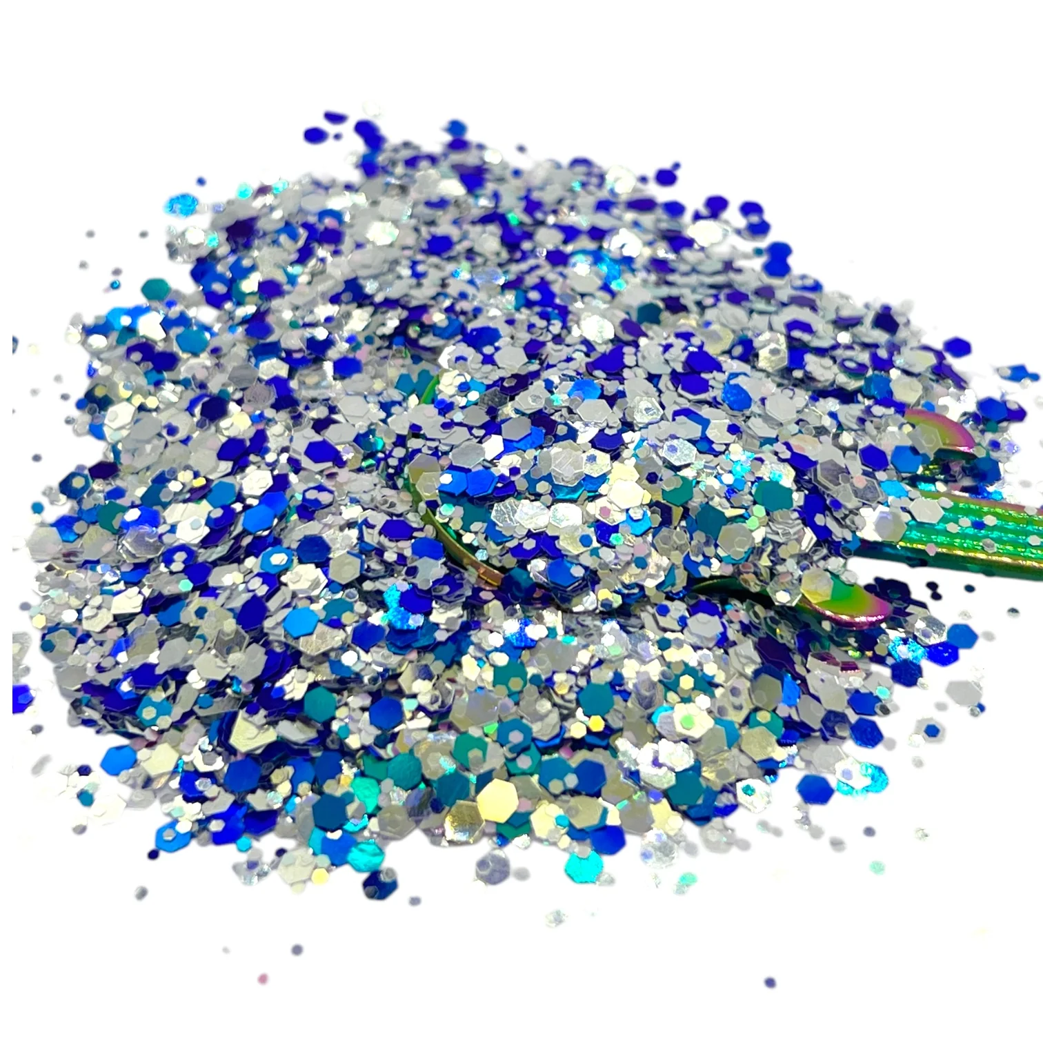 Techno Series Mirror Shine Chunky Glitter Mix Bundle - Image 3