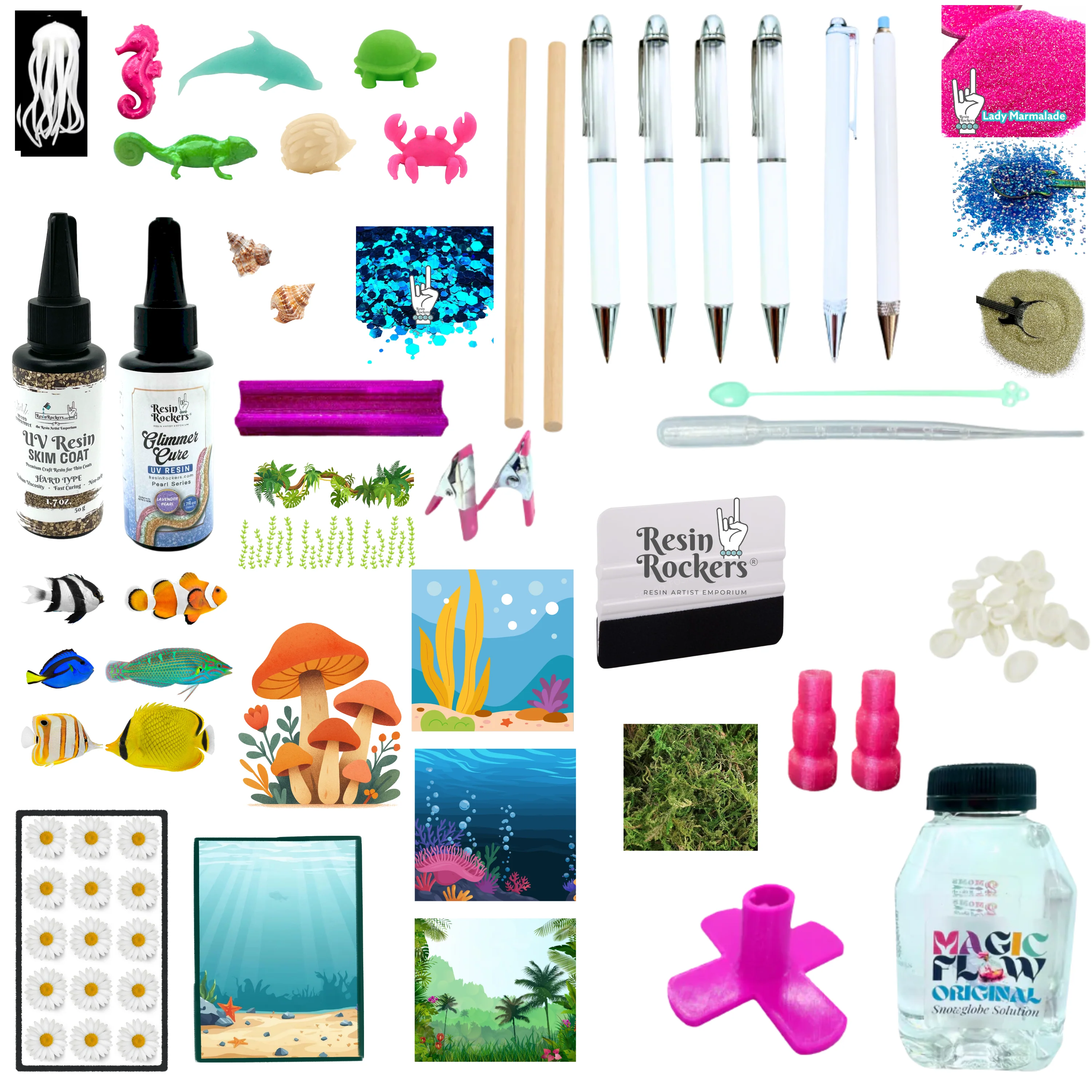The Floating Fantasy UV Resin Pen Class Kit: Snow Globe Edition (Preorder) - Image 7
