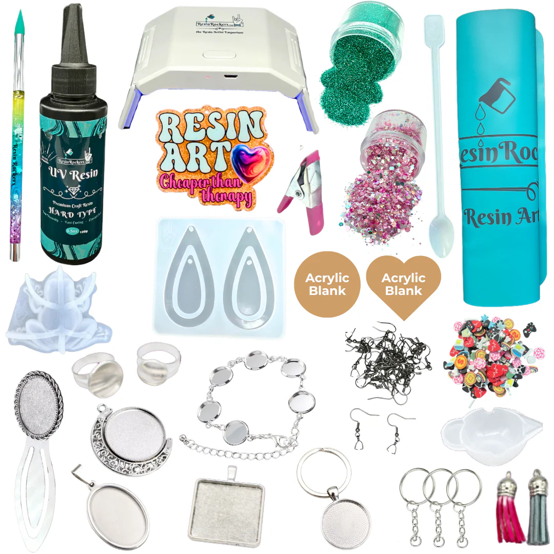 UV Resin Beginner's Kit — Everything You Need to Start Crafting + Free Class ($150 Value) - Image 6