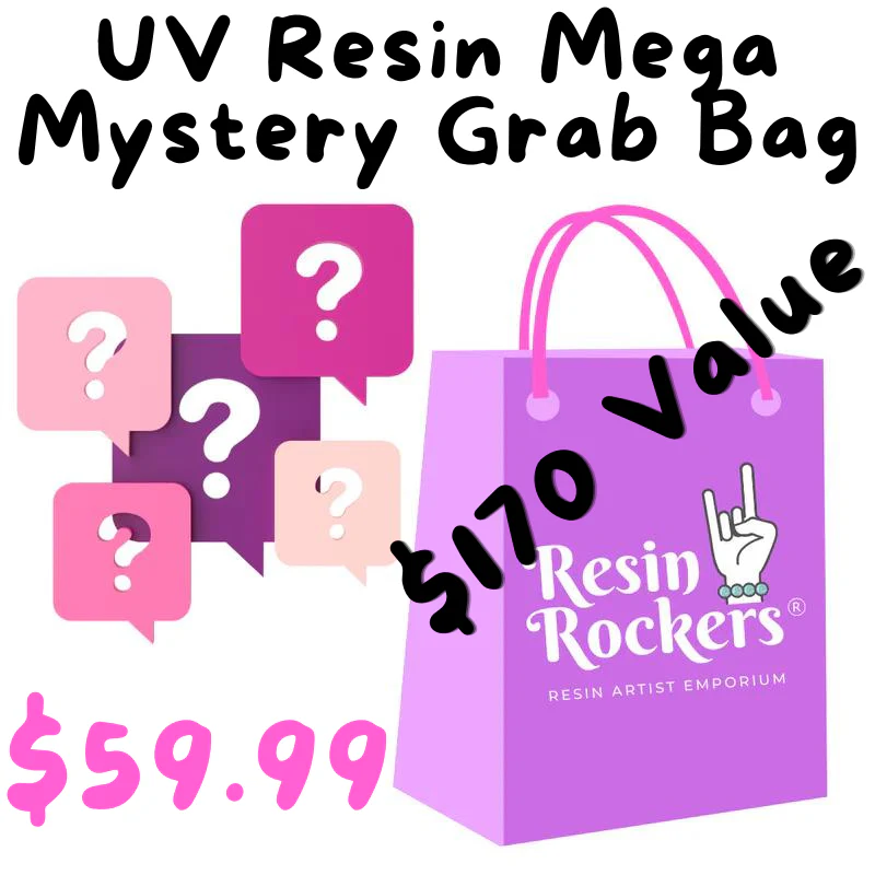 UV Resin Mega Mystery Supply Grab Bag - Limited Edition!